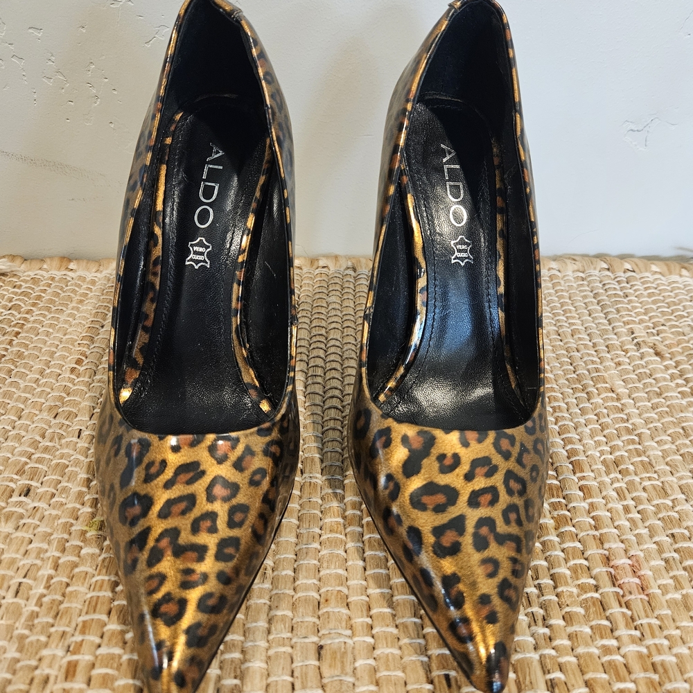 Aldo Leopard Print Women's Heels